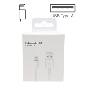 Lightning to USB Cable for iPhone in Retail Packaging (1M)