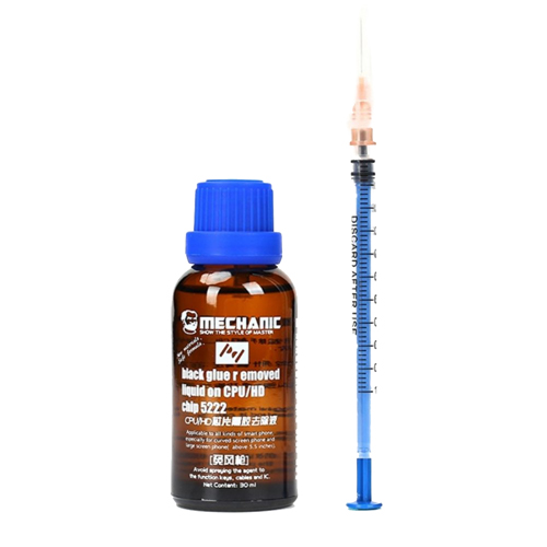 MECHANIC 5222 Removing Liquid for CPU/HD Chip (30ml) (Syringe Included)