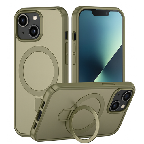 MagShield with Magsafe Case for Apple iPhone 15 - Kaki