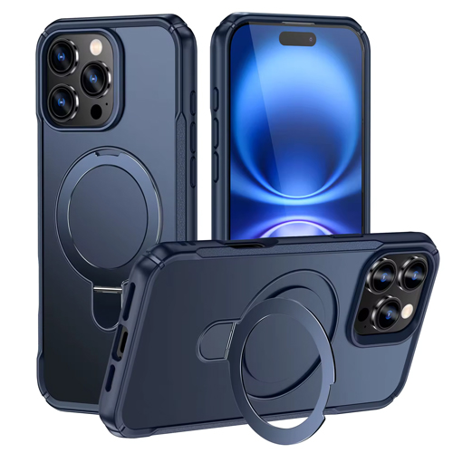 MagShield with Magsafe Case for Apple iPhone 16 Pro Max - Navy Blue