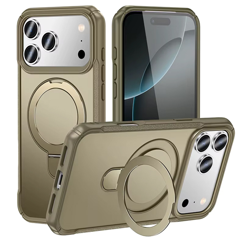 MagShield with Magsafe Case for Apple iPhone 17 Pro Max - Kaki