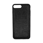 Magnetic Detachable Leather Wallet Case for Apple iPhone 7 Plus / 8 Plus - Black