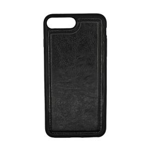 Magnetic Detachable Leather Wallet Case for Apple iPhone 7 Plus / 8 Plus - Black