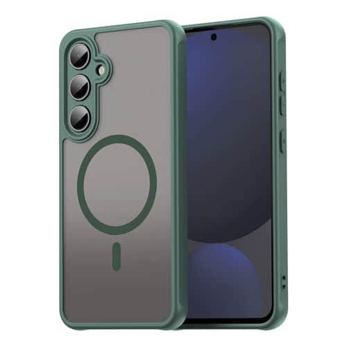 Matte Shield with Magsafe Case for Samsung Galaxy S25 FE - Green