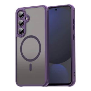 Matte Shield with Magsafe Case for Samsung Galaxy S25 FE - Purple