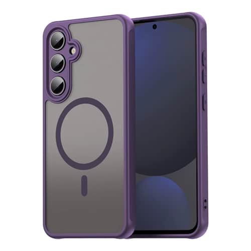 Matte Shield with Magsafe Case for Samsung Galaxy S25 FE - Purple