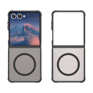 Matte Shield with Magsafe Case for Samsung Galaxy Z Flip 7 - Black