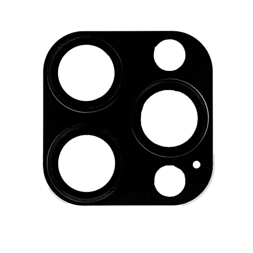 Metal Glass Lens Protection Compatible for iPhone 16 Pro / 16 Pro Max - Black