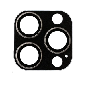 Metal Glass Lens Protection Compatible for iPhone 16 Pro / 16 Pro Max - Natural Titanium