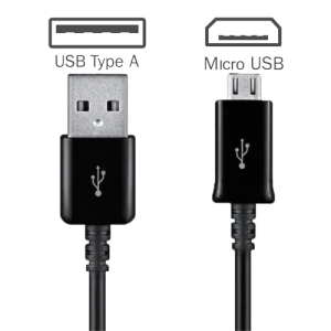 Micro USB Cable No Packaging (1.2M) - Black