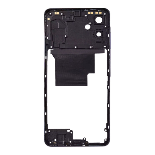 Mid-Frame Housing Compatible for Samsung Galaxy A06 (A065 / 2024) - Blue Black