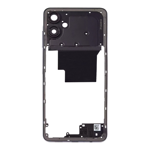 Mid-Frame Housing Compatible for Samsung Galaxy A06 (A065 / 2024) - Blue Black