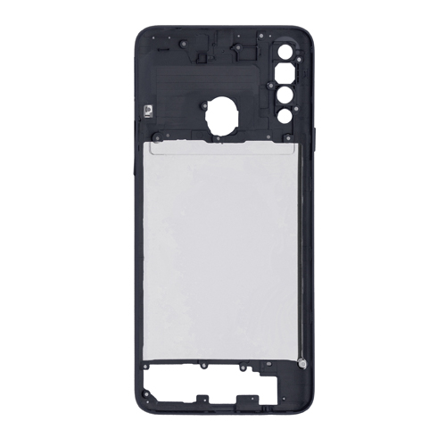 Mid-Frame Housing Compatible for Samsung Galaxy A20S (A207 / 2019) - Black