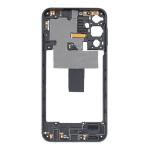 Mid-Frame Housing Compatible for Samsung Galaxy A24 (A245 / 2023) - Black