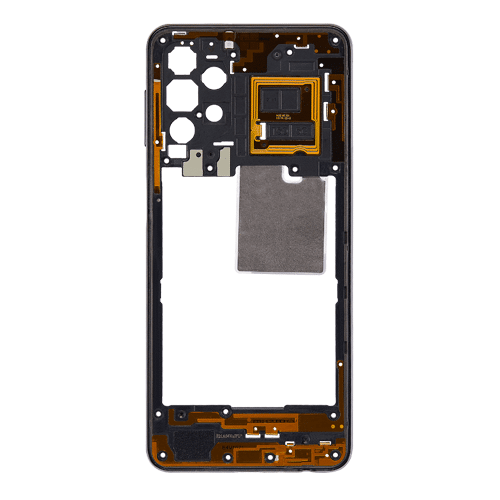Mid-Frame Housing Compatible for Samsung Galaxy A32 5G (A326 / 2021) - Black