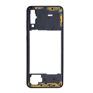 Mid-Frame Housing With Steel Plate Compatible for Samsung Galaxy A70S (A707 / 2019) - Black