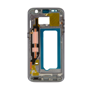Mid-Frame Housing Compatible for Samsung Galaxy S7 - Black