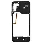 Mid-Frame Housing Compatible for Wiko T3 - Black