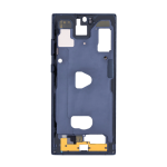 Mid-Frame Housing With Small Parts and Adhesive Pre-Installed Compatible for Samsung Galaxy Note 10 Plus - Black