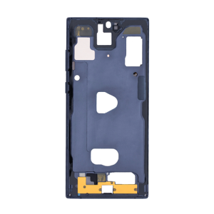 Mid-Frame Housing With Small Parts and Adhesive Pre-Installed Compatible for Samsung Galaxy Note 10 Plus - Black