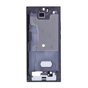 Mid-Frame Housing With Small Parts and Adhesive Pre-Installed Compatible for Samsung Galaxy Note 20 Ultra - Black