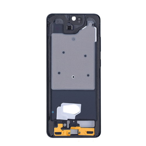 Mid-Frame Housing With Small Parts and Adhesive Pre-Installed Compatible for Samsung Galaxy S20 Ultra - Black