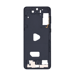 Mid-Frame Housing With Small Parts and Adhesive Pre-Installed Compatible for Samsung Galaxy S21 Plus - Black