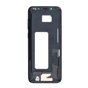 Mid-Frame Housing With Small Parts and Adhesive Pre-Installed Compatible for Samsung Galaxy S8 Plus - Black