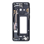 Mid-Frame Housing With Small Parts and Adhesive Pre-Installed Compatible for Samsung Galaxy S9 - Black