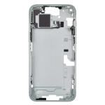 Mid-Frame Housing with Hard Buttons and Sim Tray Compatible for Apple iPhone 15 Plus - Green