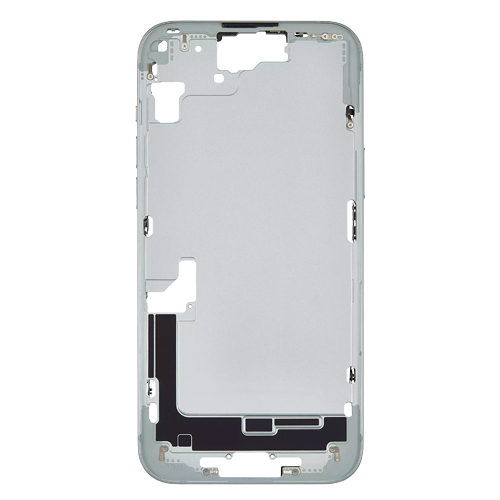 Mid-Frame Housing with Hard Buttons and Sim Tray Compatible for Apple iPhone 15 Plus - Green
