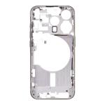 Mid-Frame Housing with Hard Buttons and Sim Tray Compatible for Apple iPhone 15 Pro - Natural Titanium