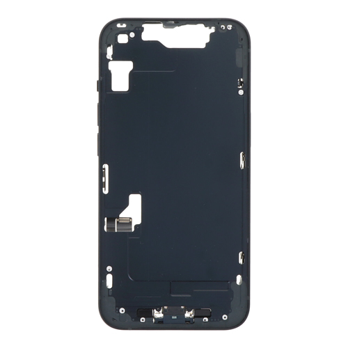 Mid-Frame Housing with Small Parts Pre-Installed Compatible for Apple iPhone 14 - Midnight