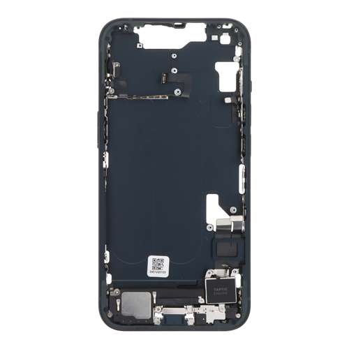 Mid-Frame Housing with Small Parts Pre-Installed Compatible for Apple iPhone 14 - Midnight
