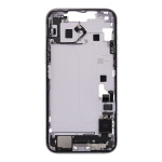Mid-Frame Housing with Small Parts Pre-Installed Compatible for Apple iPhone 14 Plus - Purple