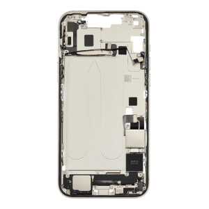 Mid-Frame Housing with Small Parts Pre-Installed Compatible for Apple iPhone 14 Plus - Starlight