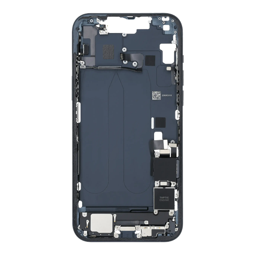 Mid-Frame Housing with Small Parts Pre-Installed Compatible for Apple iPhone 14 Plus - Midnight