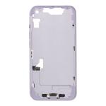 Mid-Frame Housing with Small Parts Pre-Installed Compatible for Apple iPhone 14 - Purple