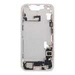 Mid-Frame Housing with Small Parts Pre-Installed Compatible for Apple iPhone 14 - Starlight