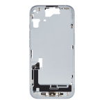 Mid-Frame Housing with Small Parts Pre-Installed Compatible for Apple iPhone 15 - Blue