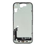 Mid-Frame Housing with Small Parts Pre-Installed Compatible for Apple iPhone 15 - Green