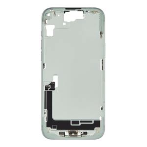 Mid-Frame Housing with Small Parts Pre-Installed Compatible for Apple iPhone 15 Plus - Green
