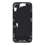 Mid-Frame Housing with Small Parts Pre-Installed Compatible for Apple iPhone 15 Plus - Midnight