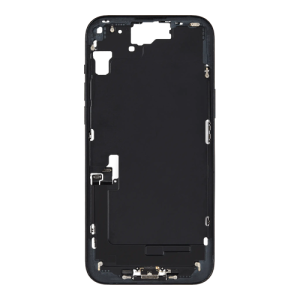 Mid-Frame Housing with Small Parts Pre-Installed Compatible for Apple iPhone 15 Plus - Midnight