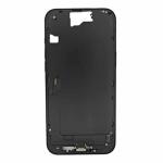 Mid-Frame Housing with Small Parts Pre-Installed Compatible for Apple iPhone 16 Plus - Black