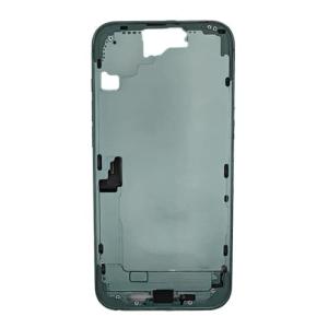 Mid-Frame Housing with Small Parts Pre-Installed Compatible for Apple iPhone 16 Plus - Teal