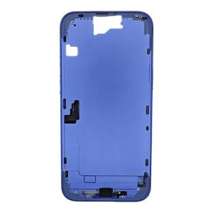 Mid-Frame Housing with Small Parts Pre-Installed Compatible for Apple iPhone 16 Plus - Ultramarine