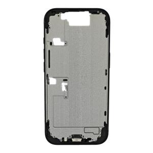 Mid-Frame Housing with Small Parts Pre-Installed Compatible for Apple iPhone 16 Pro - Black Titanium