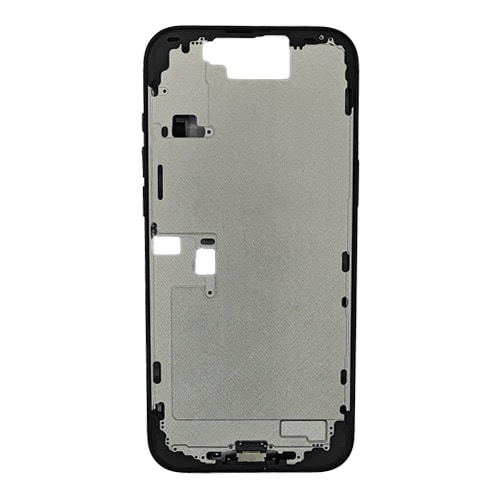 Mid-Frame Housing with Small Parts Pre-Installed Compatible for Apple iPhone 16 Pro Max - Black Titanium