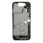 Mid-Frame Housing with Small Parts Pre-Installed Compatible for Apple iPhone 16 Pro Max - Desert Titanium